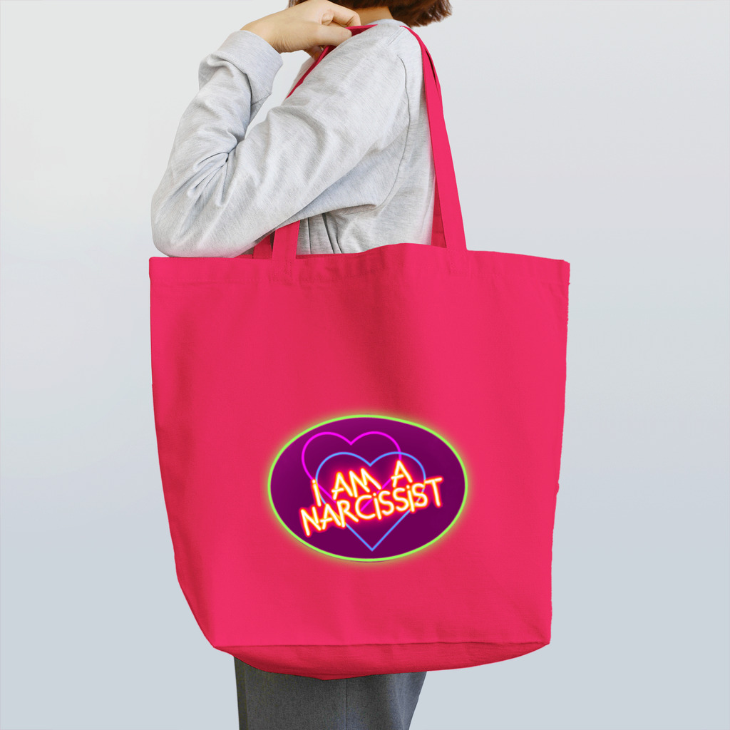 PAW WOW MEOWのI am a NARCISSIST Tote Bag