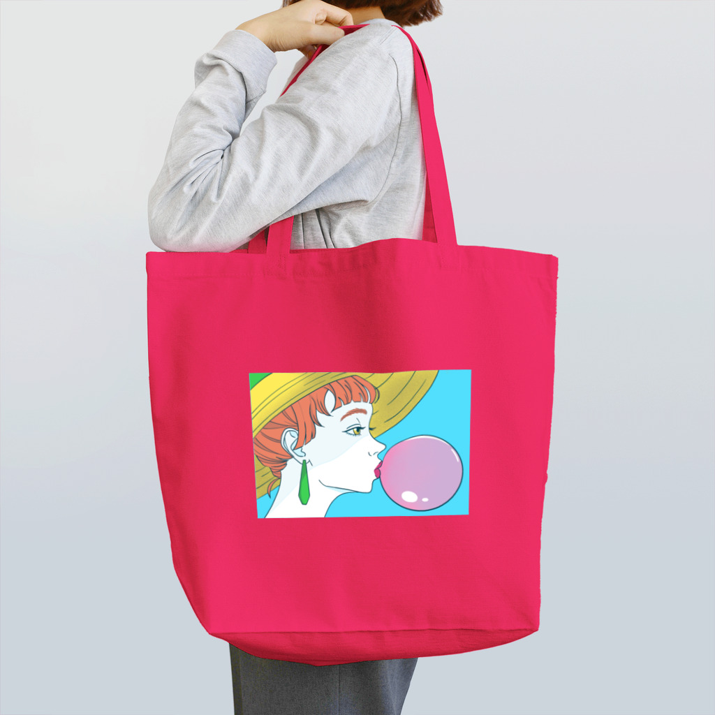 ヒトミのフーセンガム Tote Bag