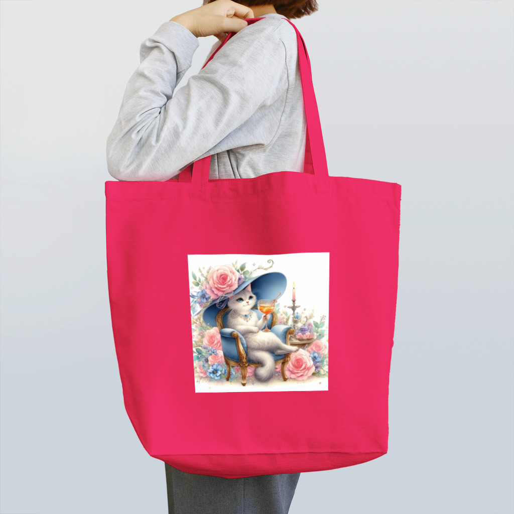 青りんごミュージアムのティータイム Tote Bag