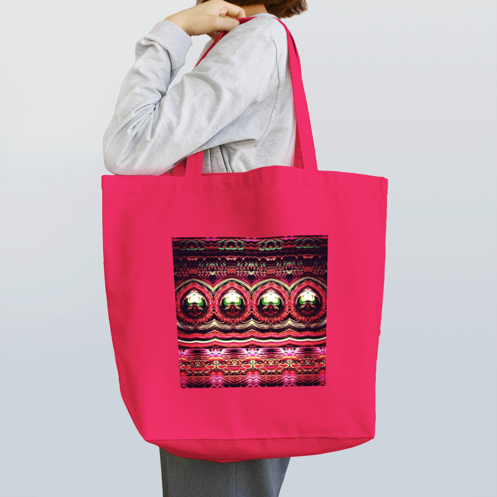 Anna’s galleryのSymmetry‐Red トートバッグ