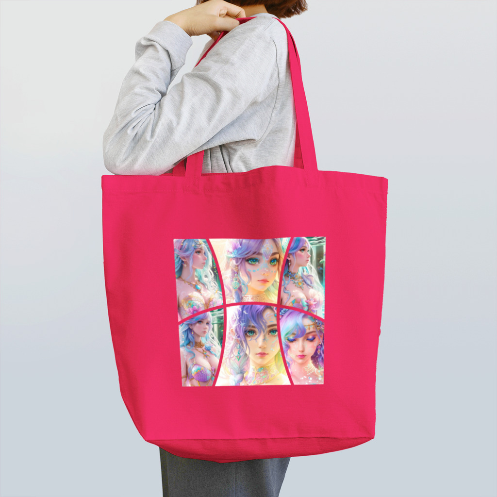 💖宇宙整体♪🌈♪こころからだチャンネル♪💖のhealing mermaid WORLD Tote Bag