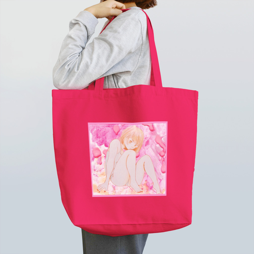 ミドルのおえかき帳の病める時もって言ってよ Tote Bag