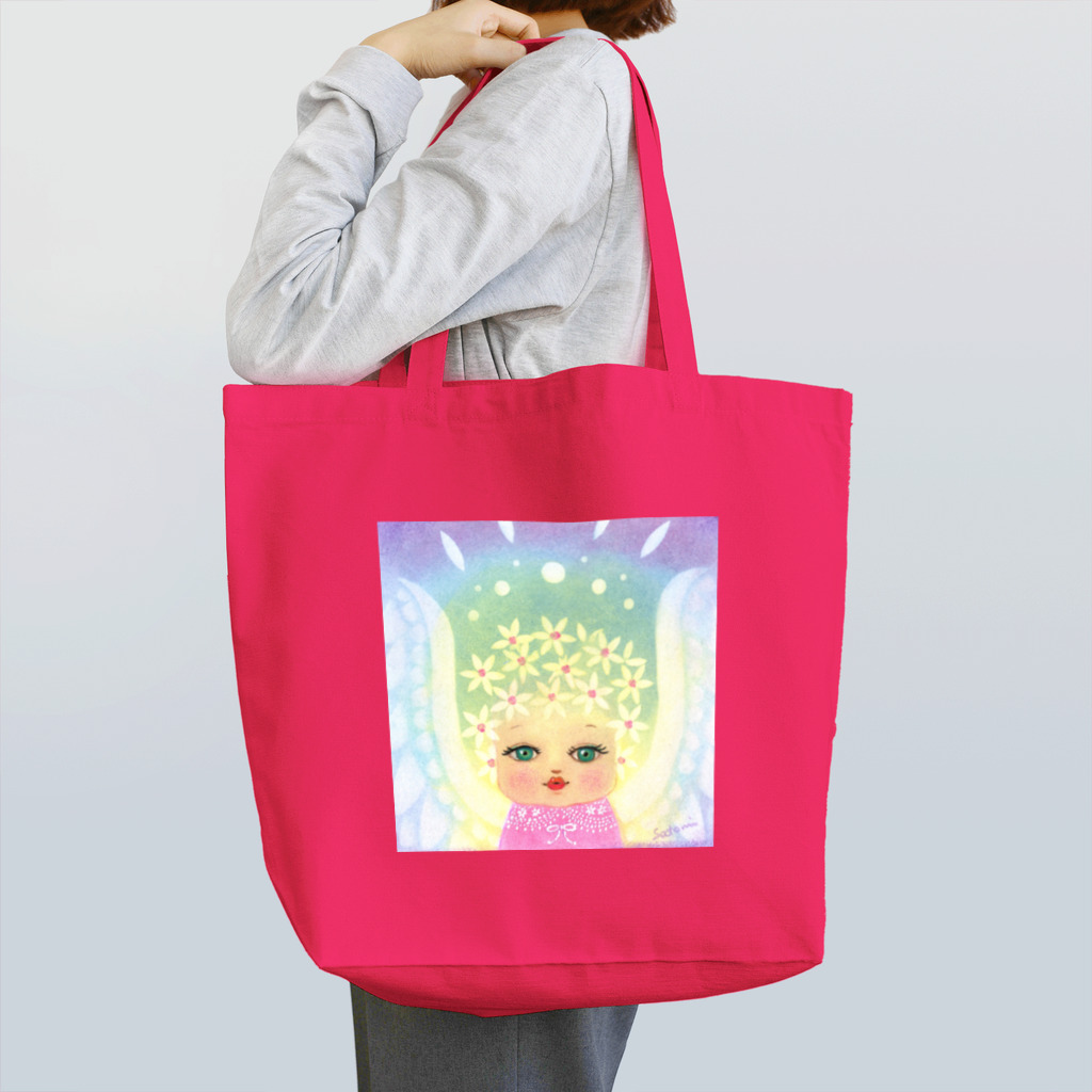 にゃーにゃワンダフルのハッピーエンジェル〜Neptune~ Tote Bag