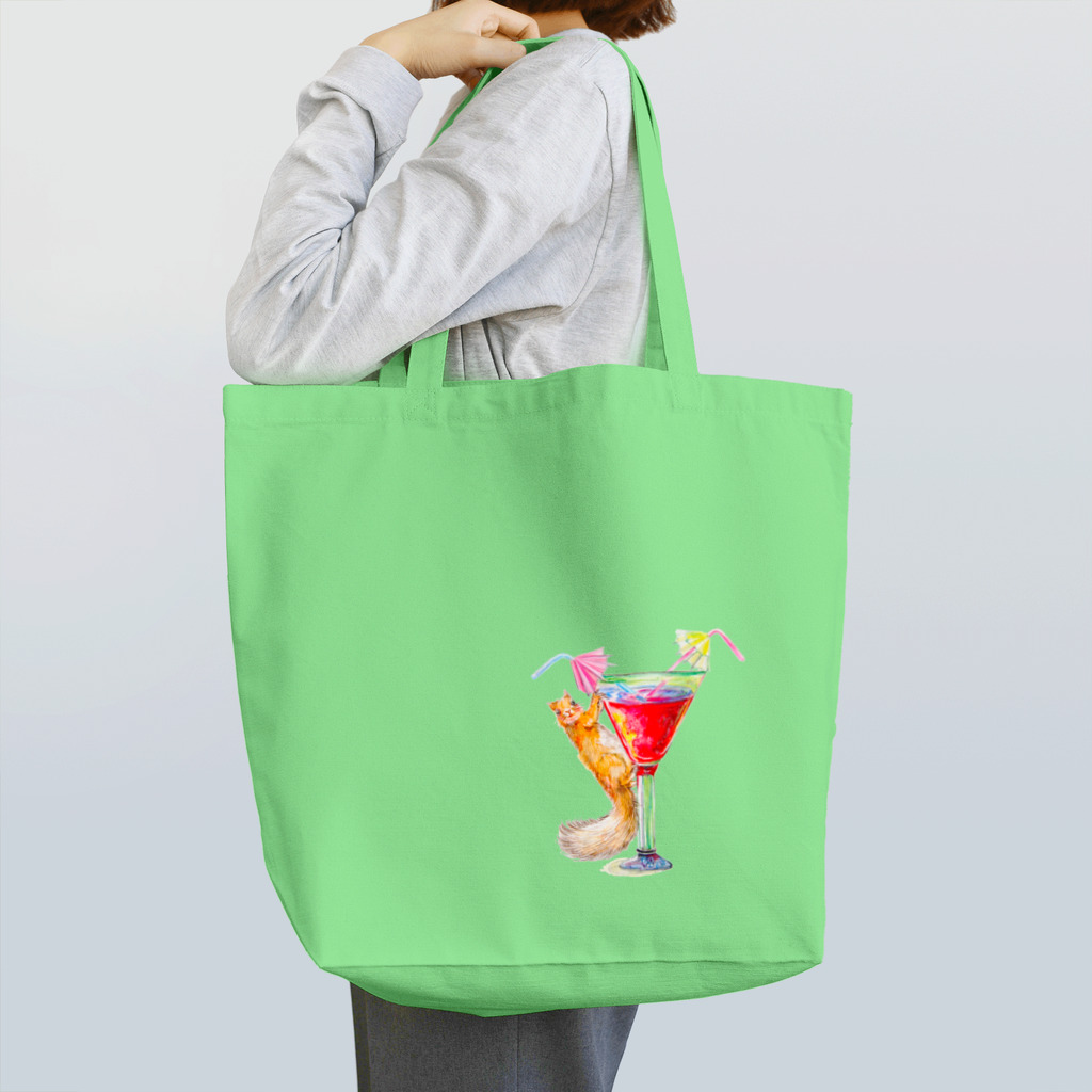 NBnobutaの乾杯リス Tote Bag