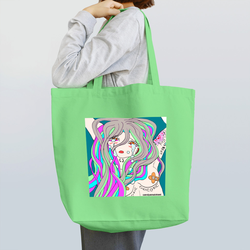 candyamaiokasiのヤメコ Tote Bag