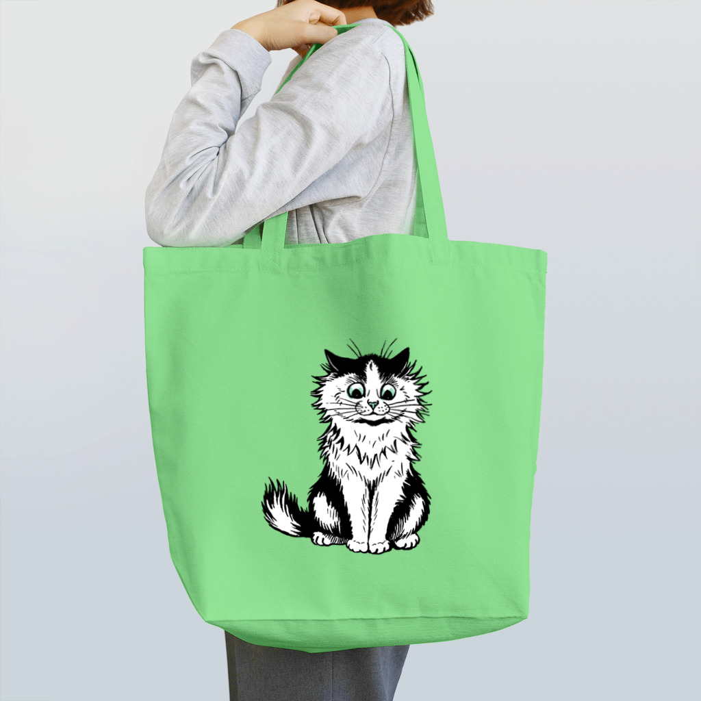 古書　天牛書店のおすわりねこ＜ルイス・ウェイン＞ Tote Bag