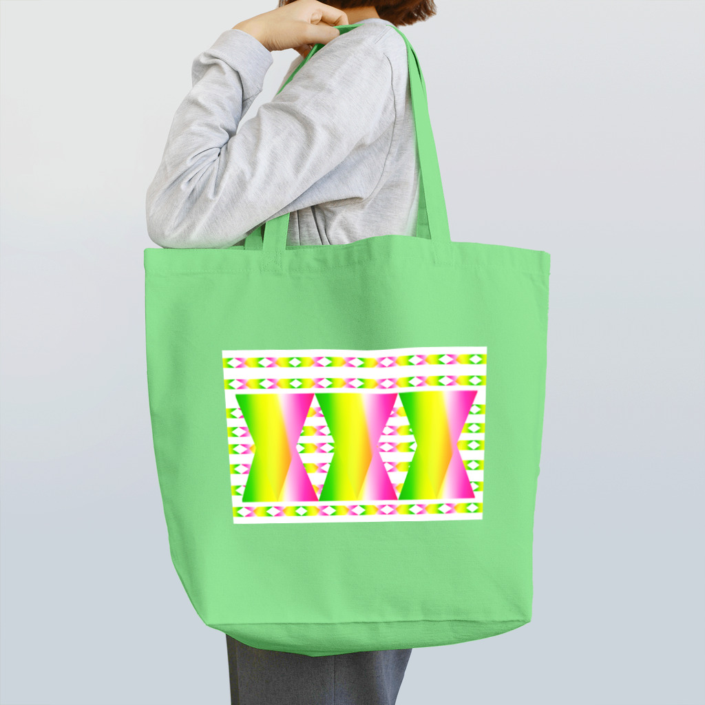 ✨🌈✨ユラクラカン🇯🇵 ✨🌈✨の🌸春色虹グラス🌈 Tote Bag