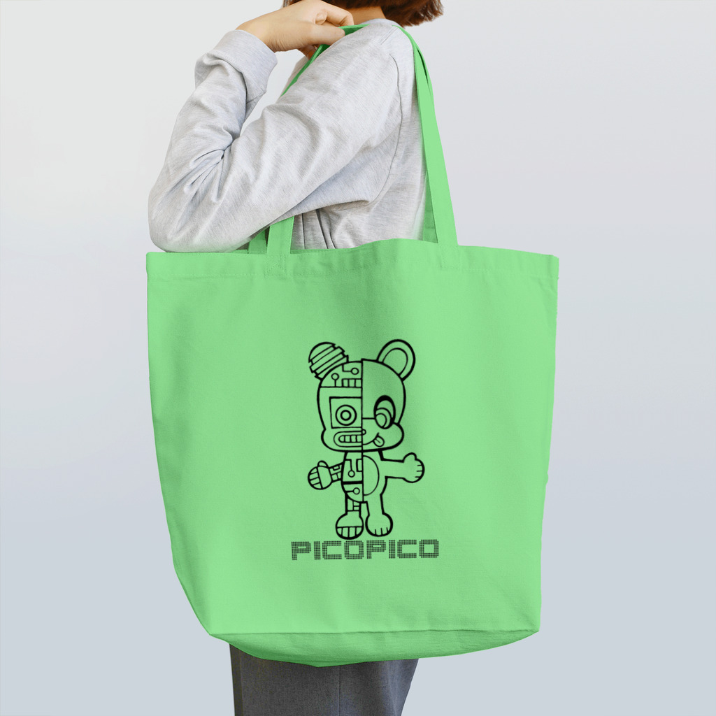 PICOPICOのクマボーグ Tote Bag