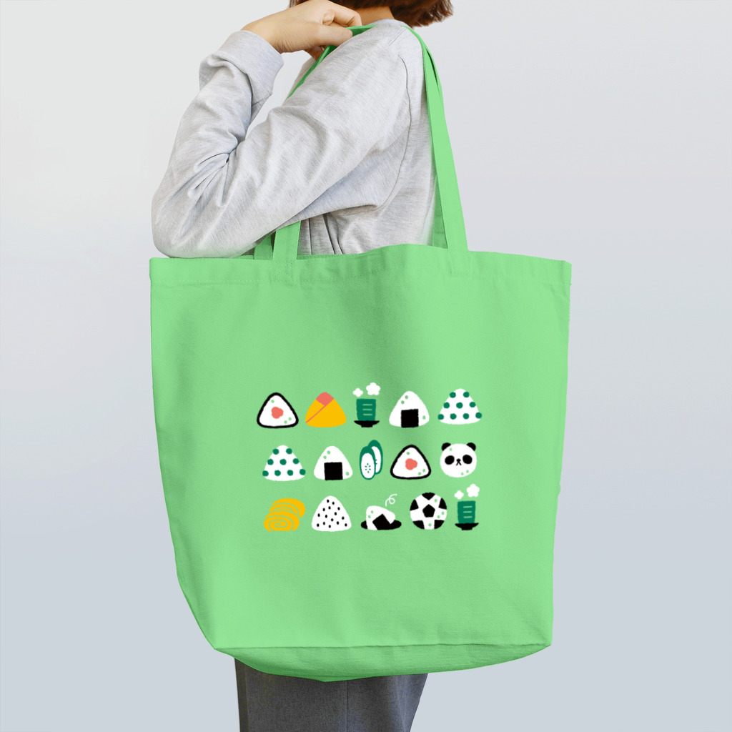 nicotte(ニコット)のおにぎり Tote Bag