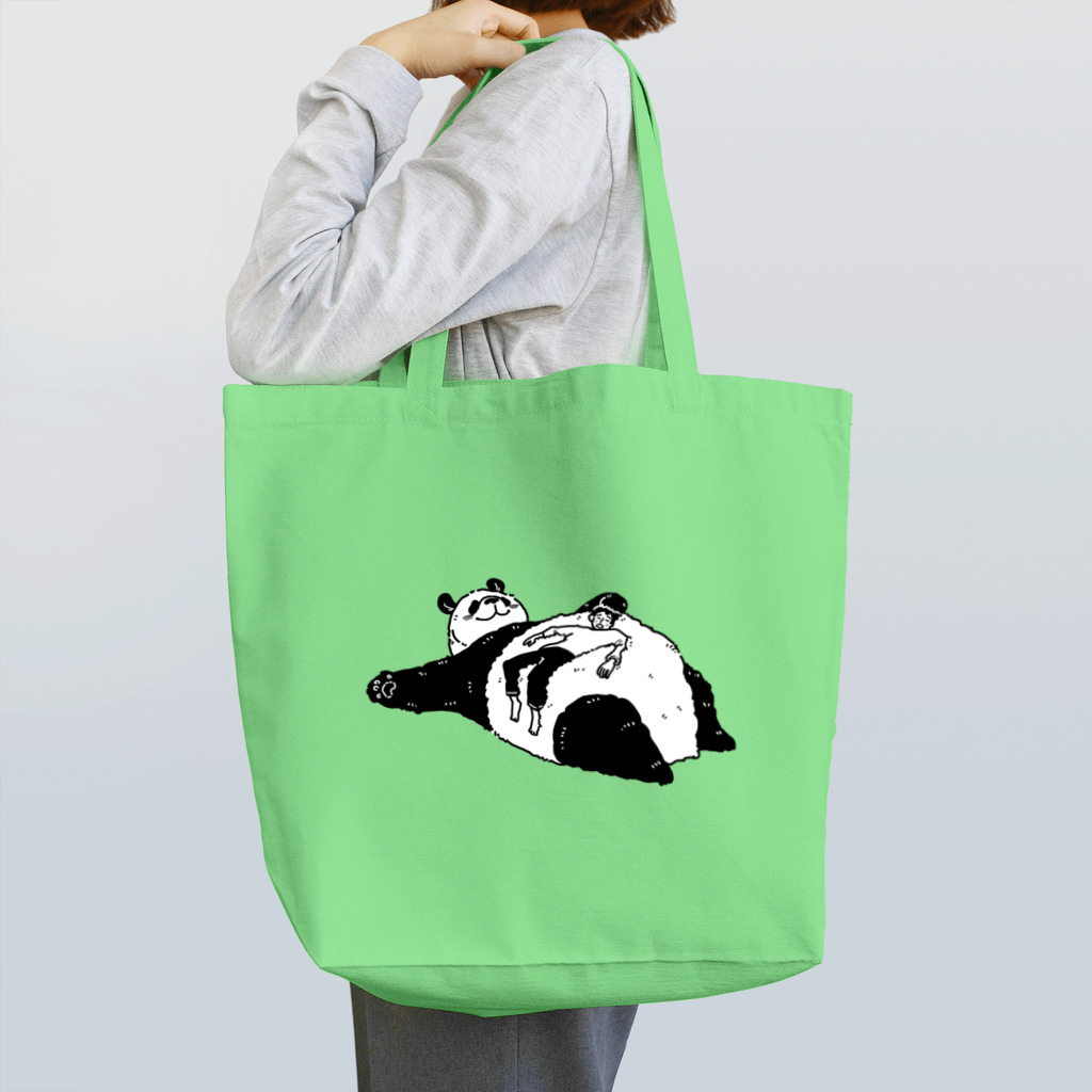 wakutaのひとをダメにするパンダ Tote Bag