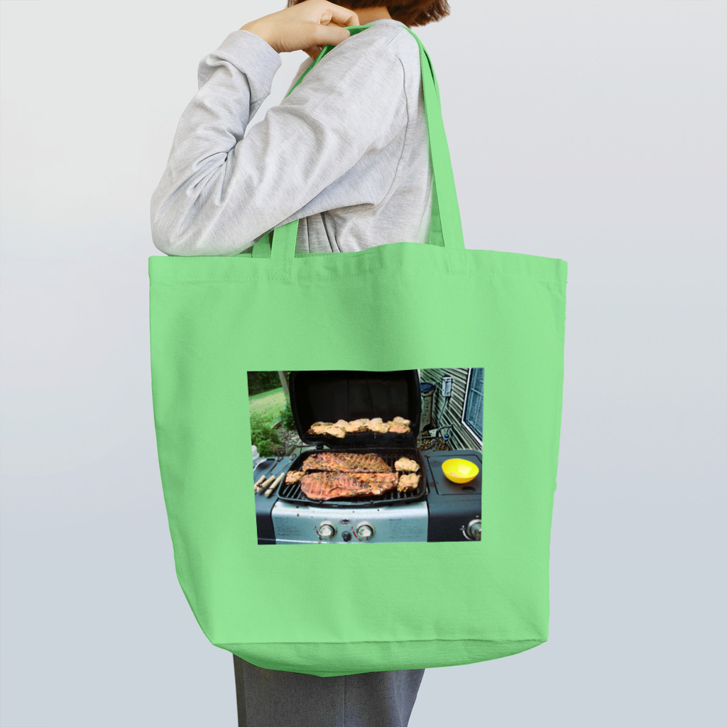 thatoneusernameのアメリカンBBQ Tote Bag