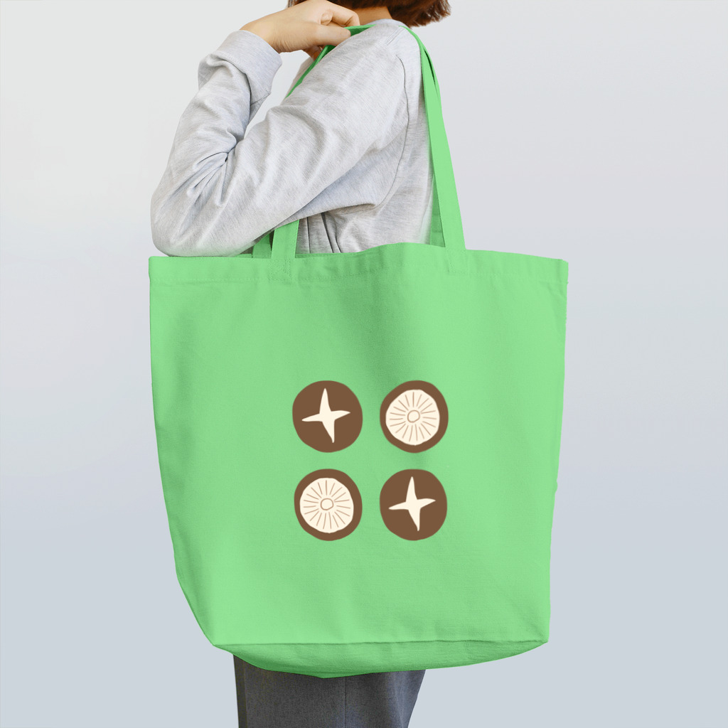 まめあじのおもてうらシイタケ Tote Bag