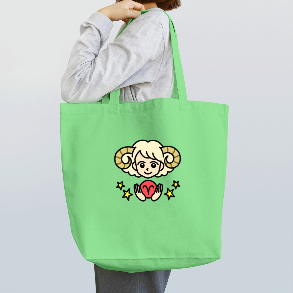 Yukarinaの星座ショップのおひつじ座♈ Tote Bag