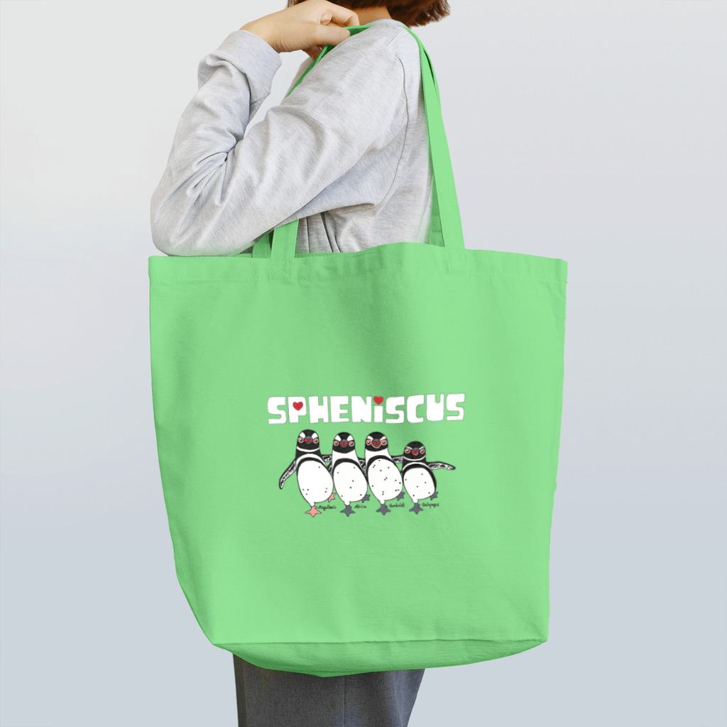 penguininkoのSpheniscus Quartet Tote Bag