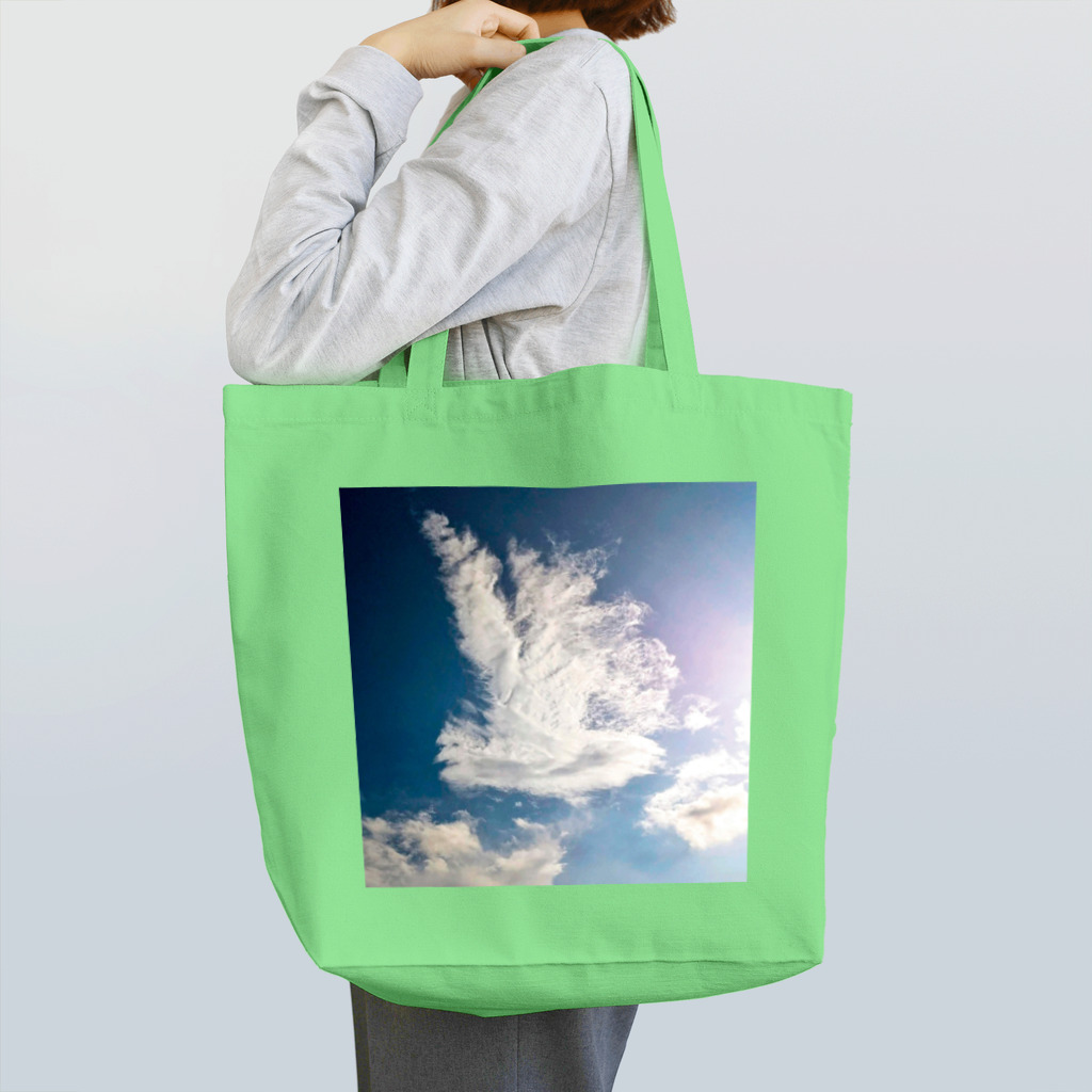 錆猫の館の純白の鳳凰 Tote Bag