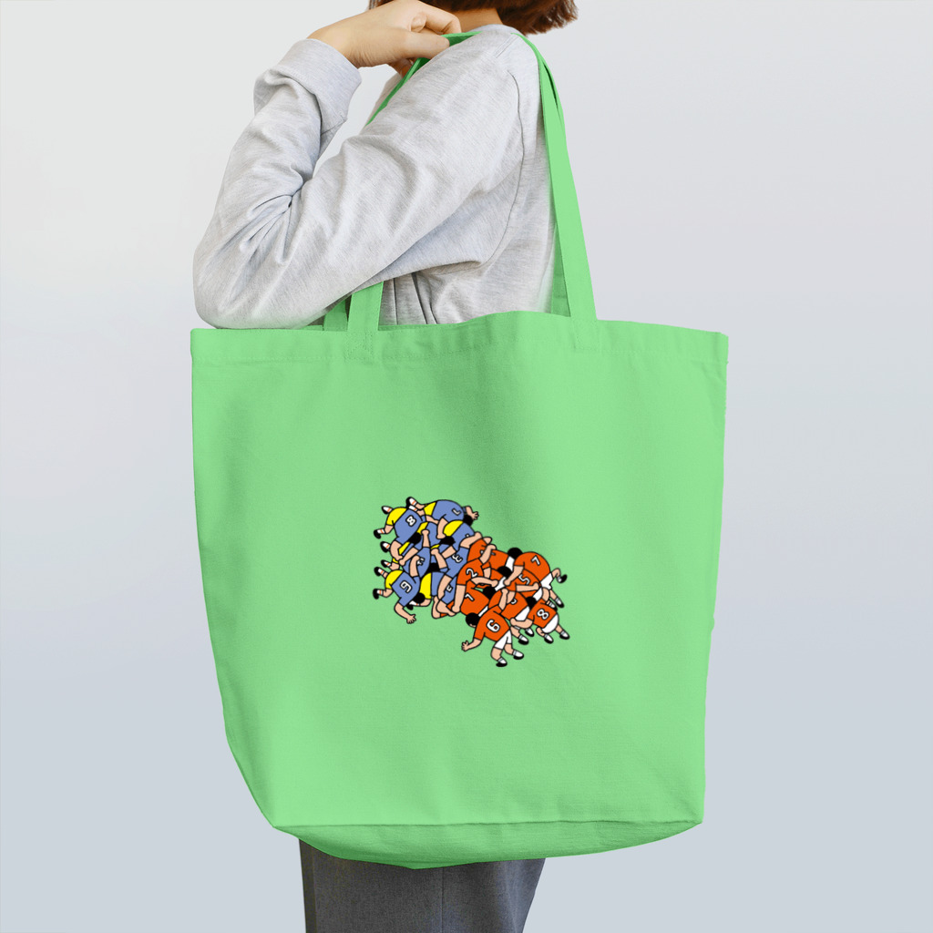 P-TOSHIのスクラム Tote Bag