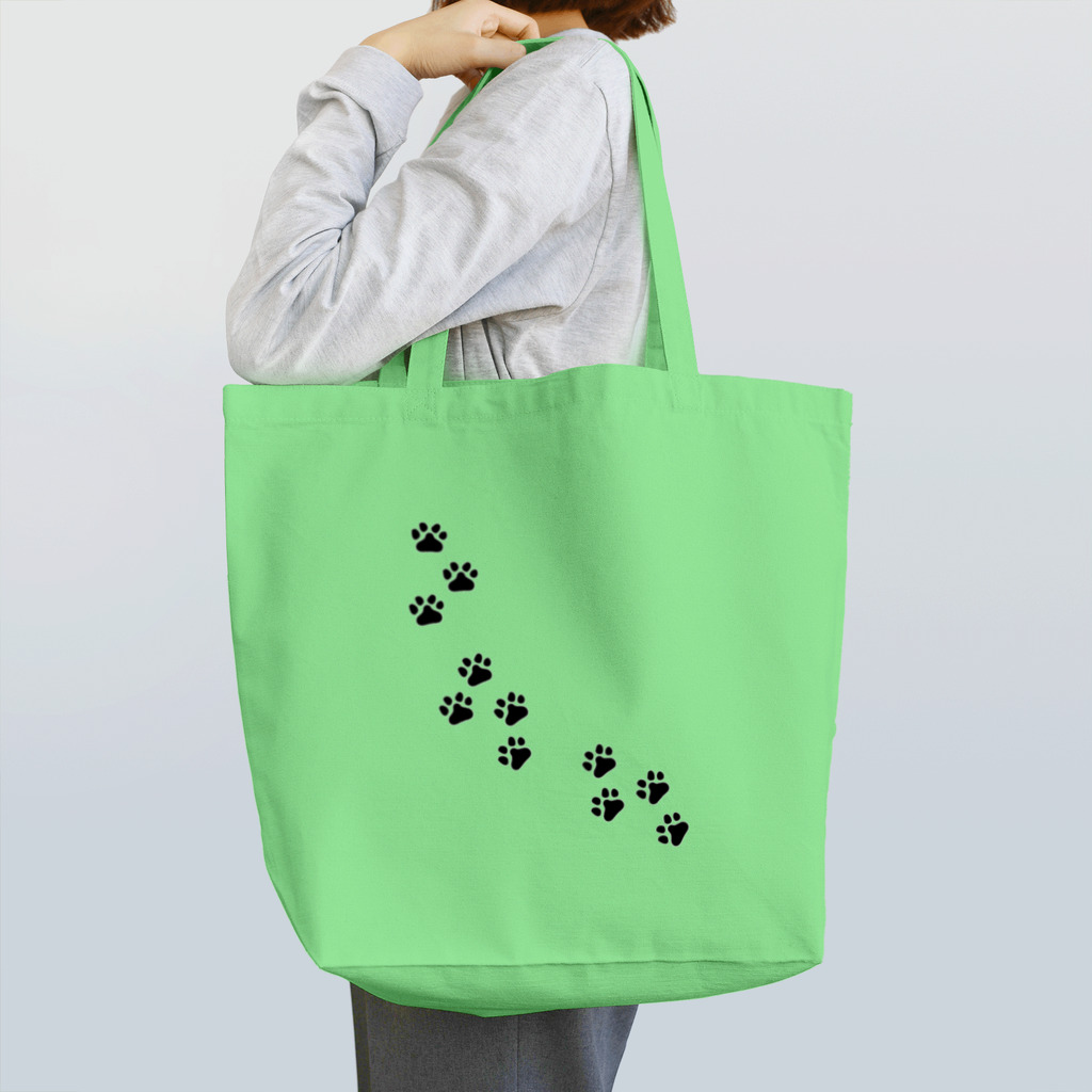 kazeou（風王）の足跡(猫) Tote Bag