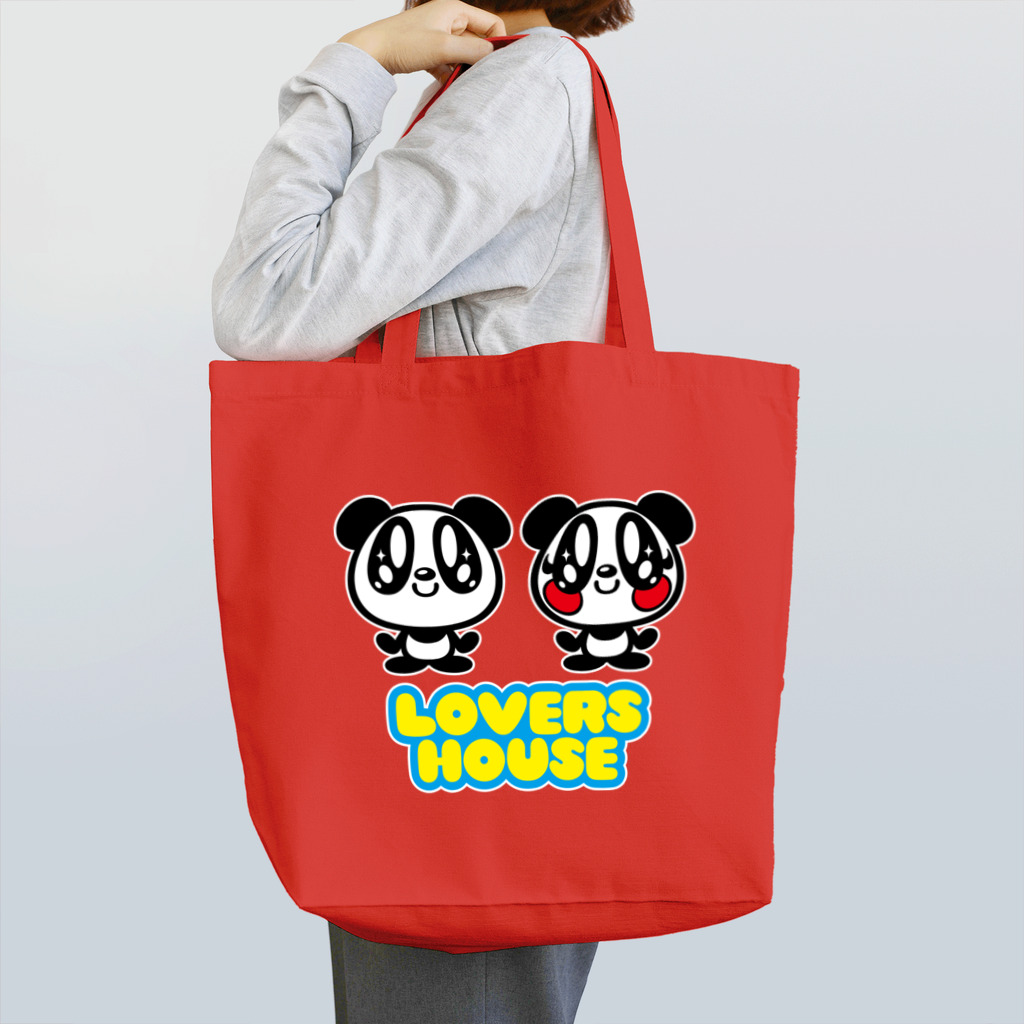 SUPER LOVERS co,ltdのLOVERS HOUSE　ロゴ トートバッグ
