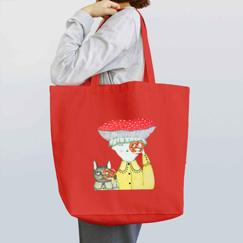 vt_tomomariのブレッツェル Tote Bag