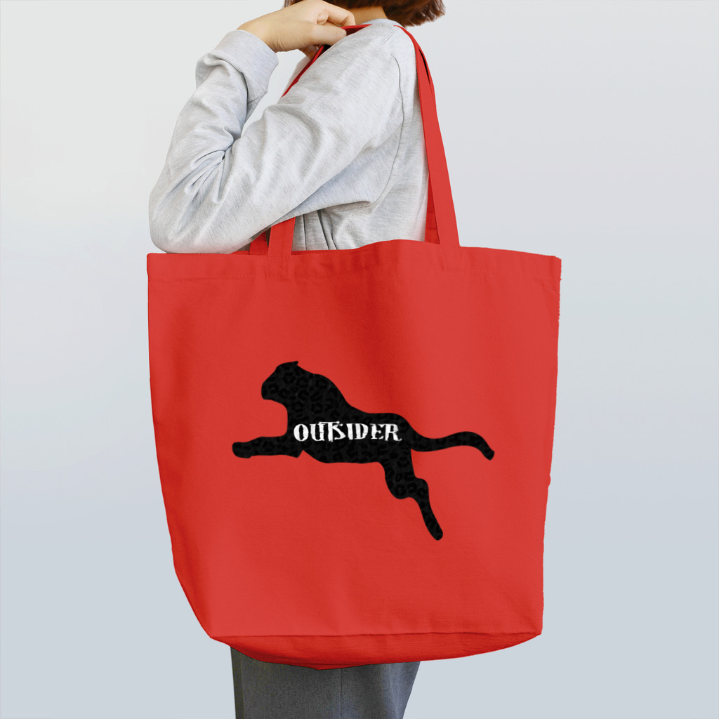 Ａ’ｚｗｏｒｋＳのクロヒョウ～OUTSIDER～ Tote Bag