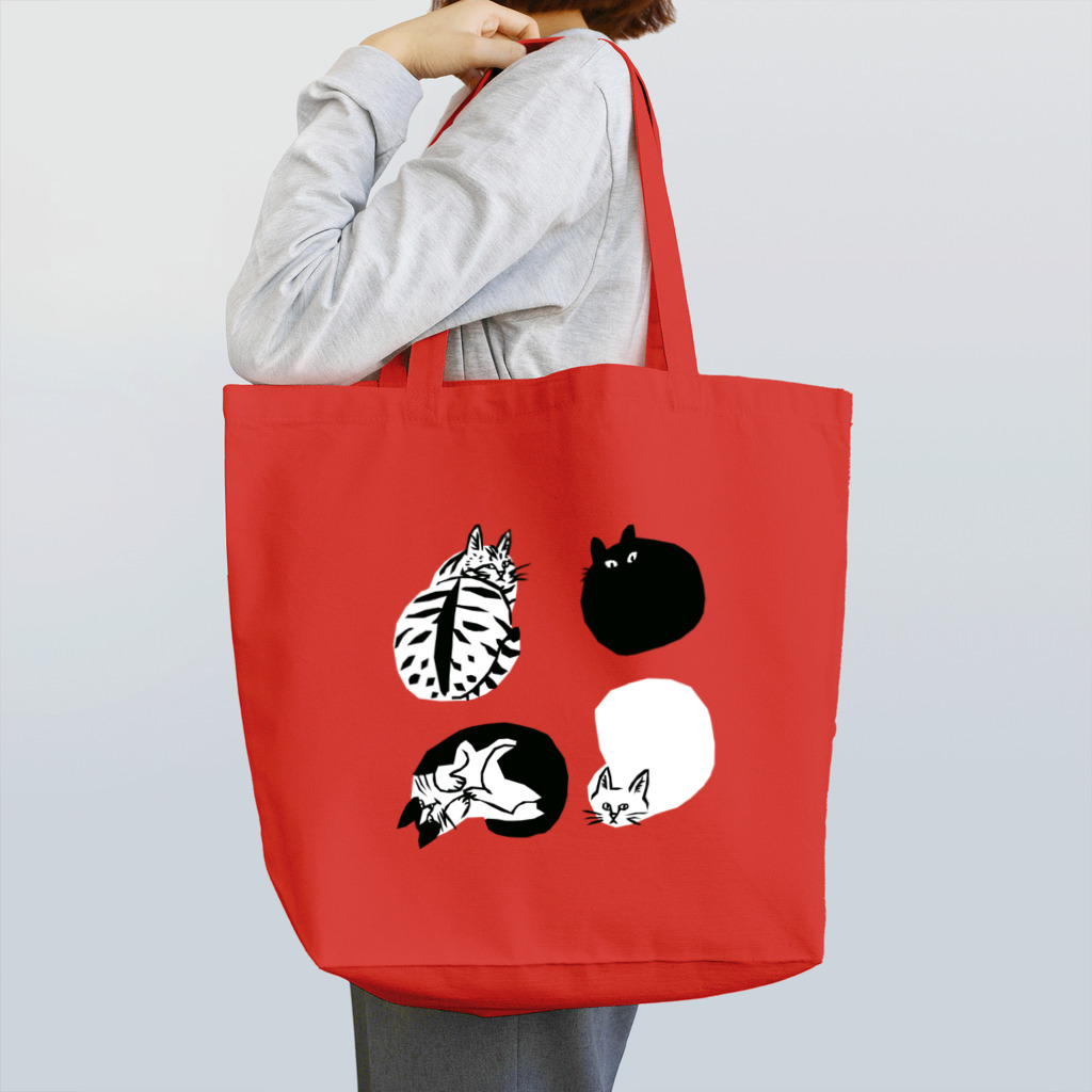 喫茶こぐまやのまるまるごろごろ Tote Bag