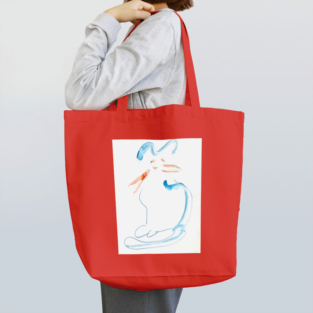 ぴ〜ショッPのdrawing  cat Tote Bag