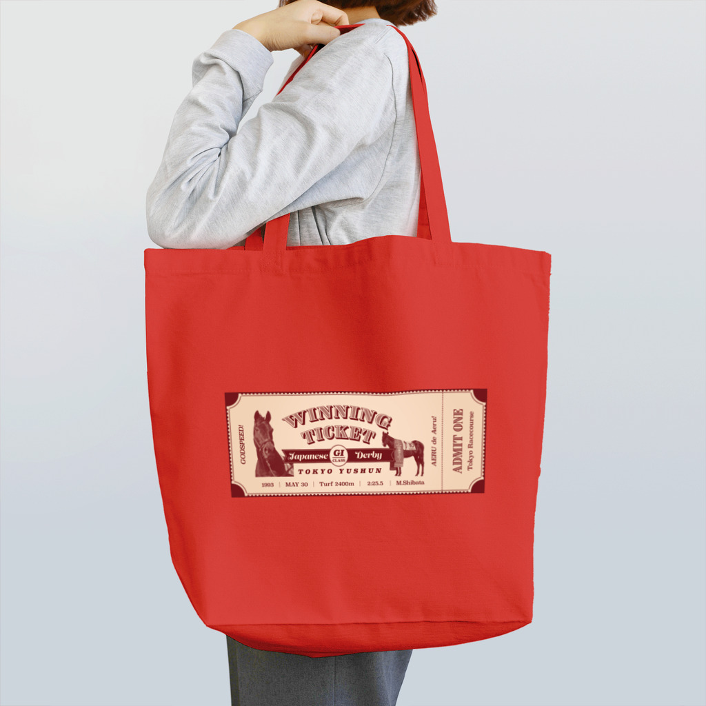 Loveuma. official shopのGodspeed! Winning Ticket by AERU Tote Bag