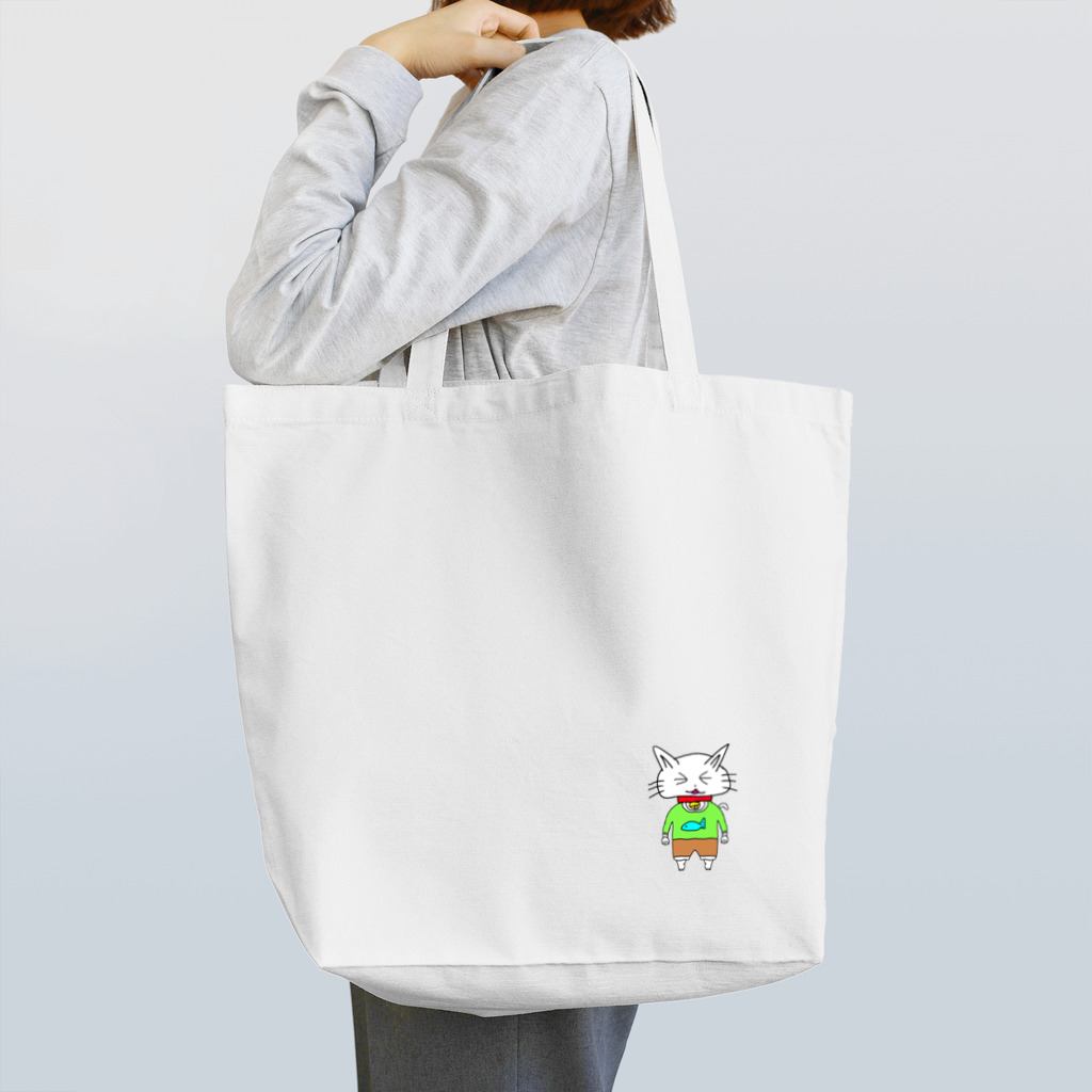 シュンTV駿公式グッズ販売所 SUZURI店のねしゅんトートバッグ Tote Bag