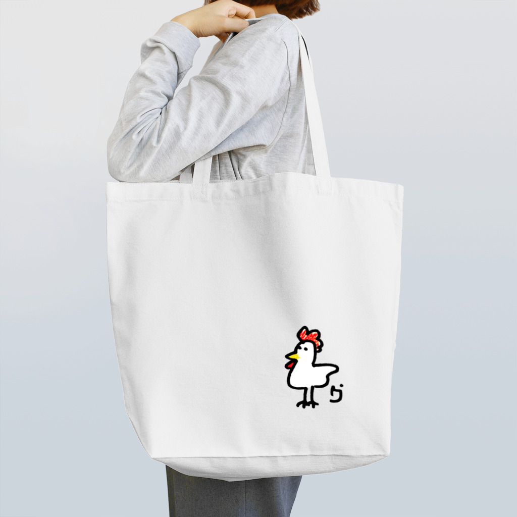 もじゃやまのにわとり Tote Bag