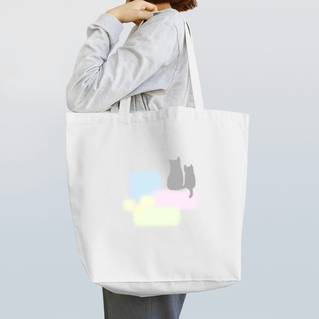 気ままに創作　よろず堂の春色ねこ Tote Bag