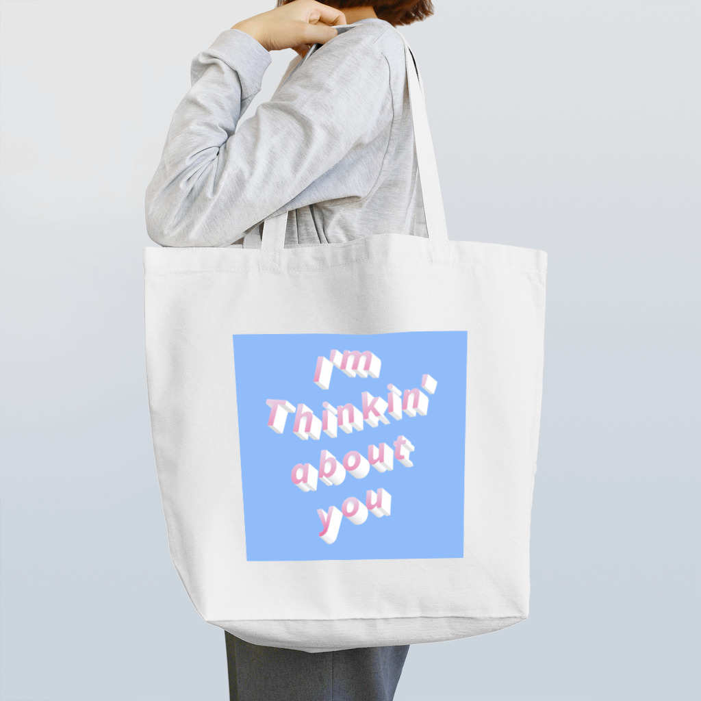 EYE'S SHOPのTHINKIN'U Tote Bag