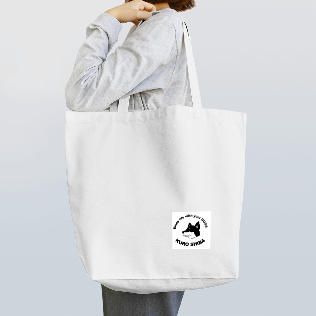 Master of youthの黒芝犬 Tote Bag