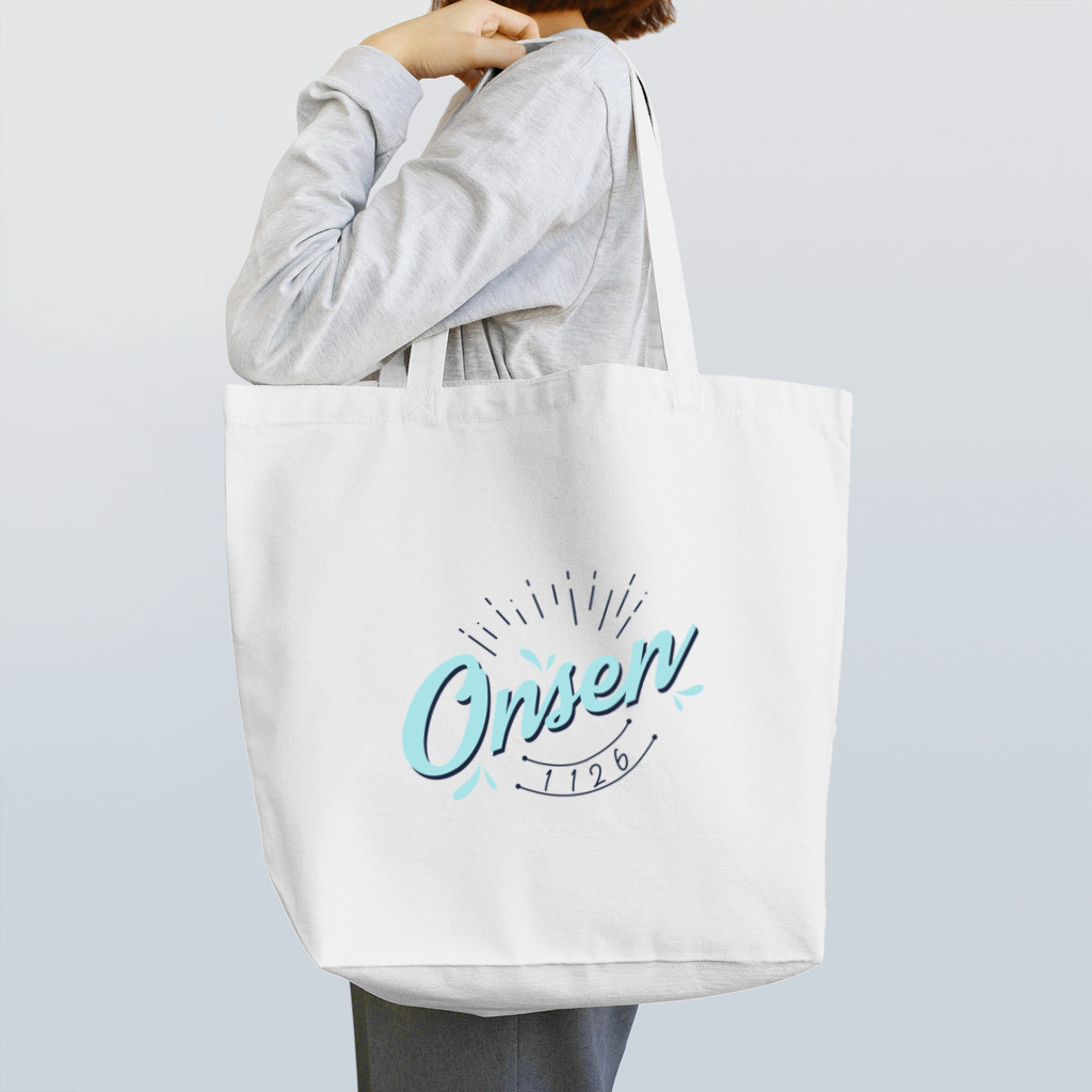 温泉グッズ@ブーさんとキリンの生活のOnsen Tote Bag