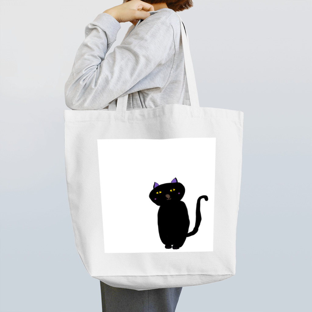 ムスメー美術館の黒猫のくろたん Tote Bag