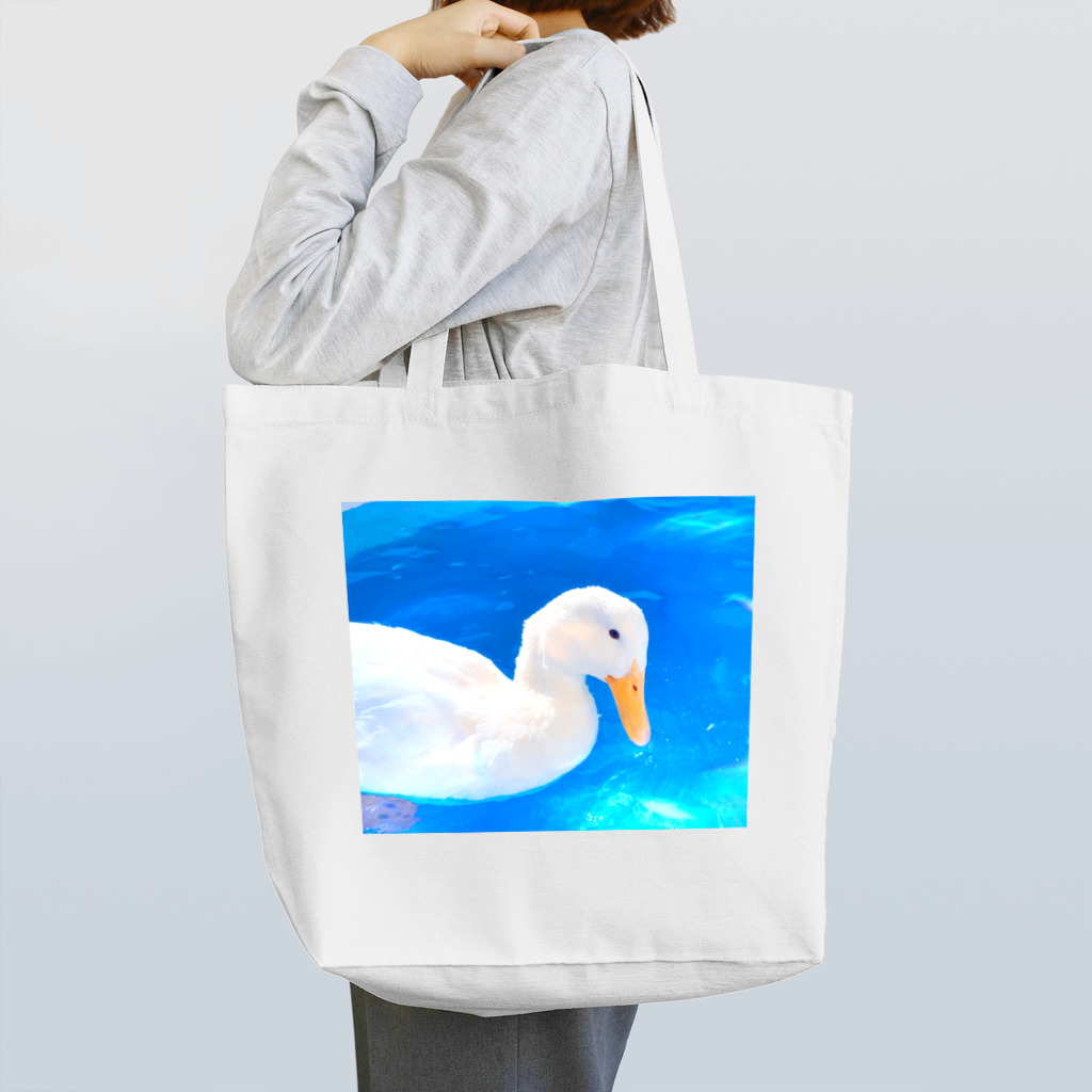 アヒルのおまるのなつあひる！マスク Tote Bag