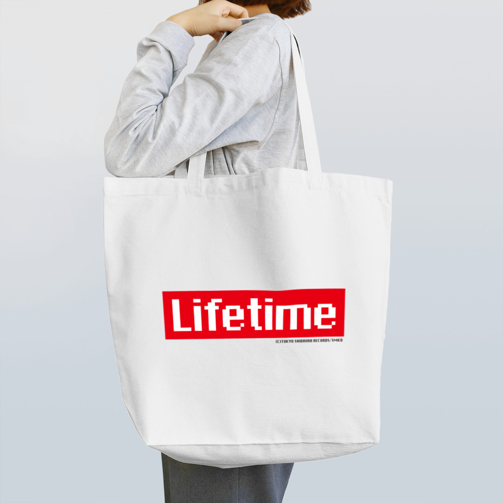 下町兄弟 2021 Official GoodsのLifetime RED Logo Tote Bag