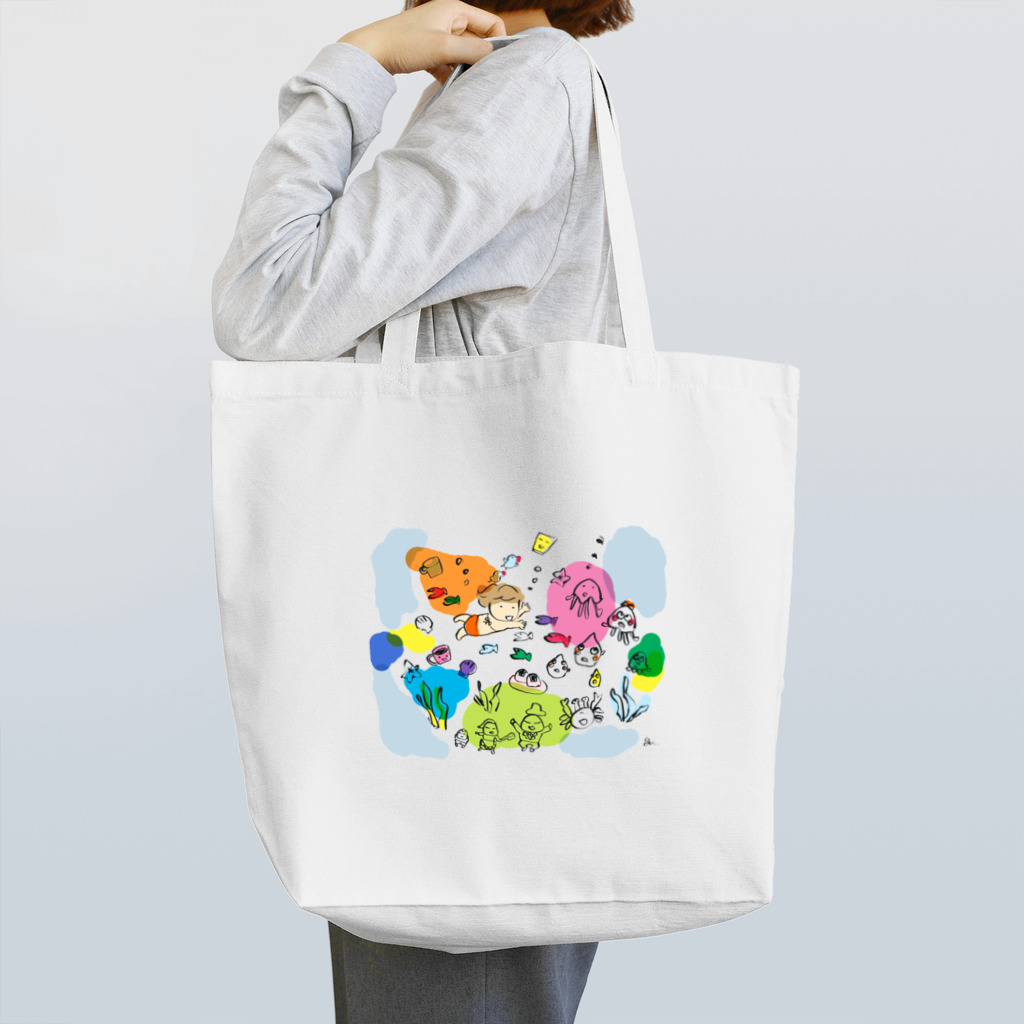yulico_channelのみんなであそぼ Tote Bag