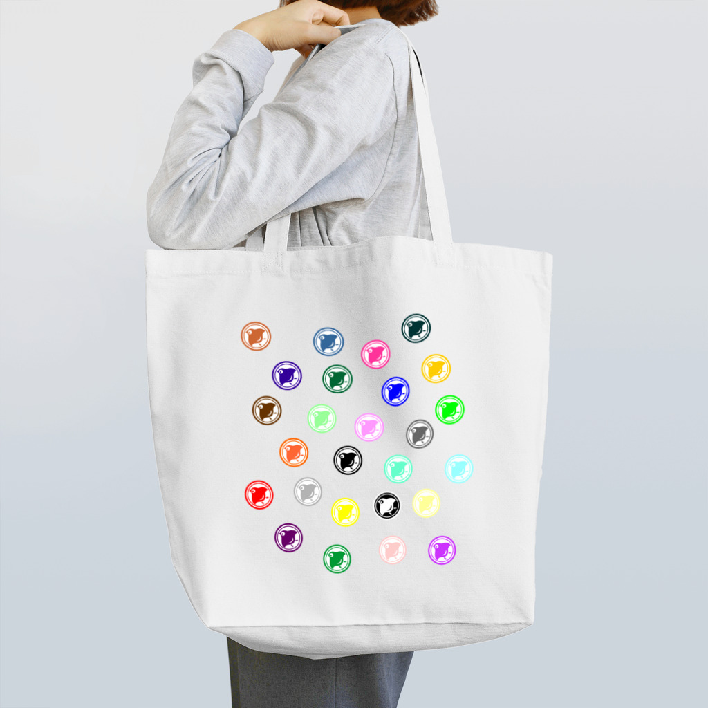 千鳥工房のチロリ君マルチカラー Tote Bag