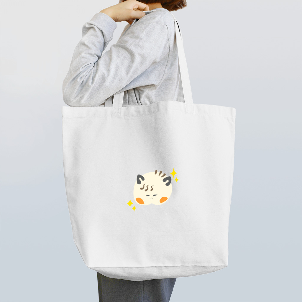 Kiiroitori_goods projectのbaby to cat_03 トートバッグ