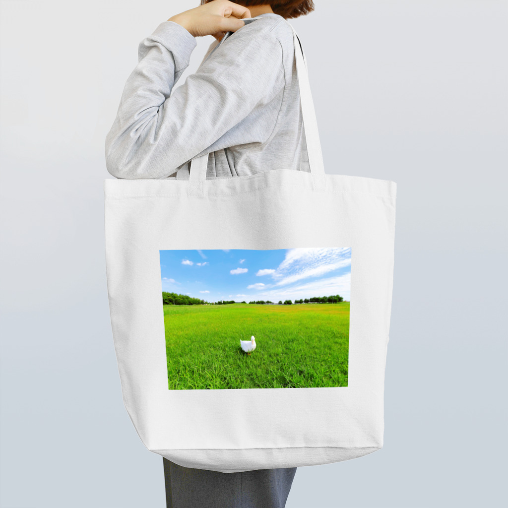 アヒルのおまるのなつぞら！ Tote Bag