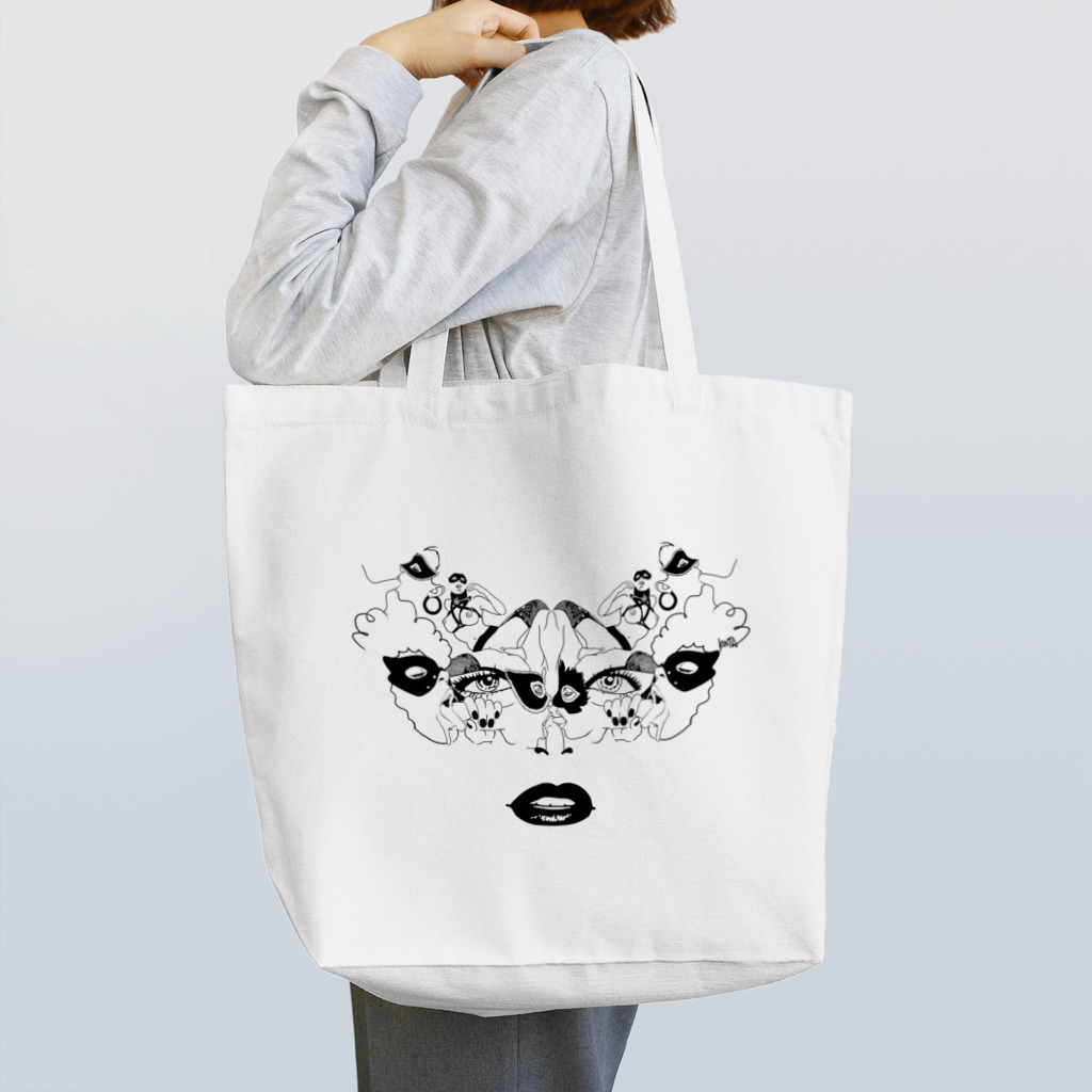 SIXTY-NINE FACTORYの仮面＃1 Tote Bag