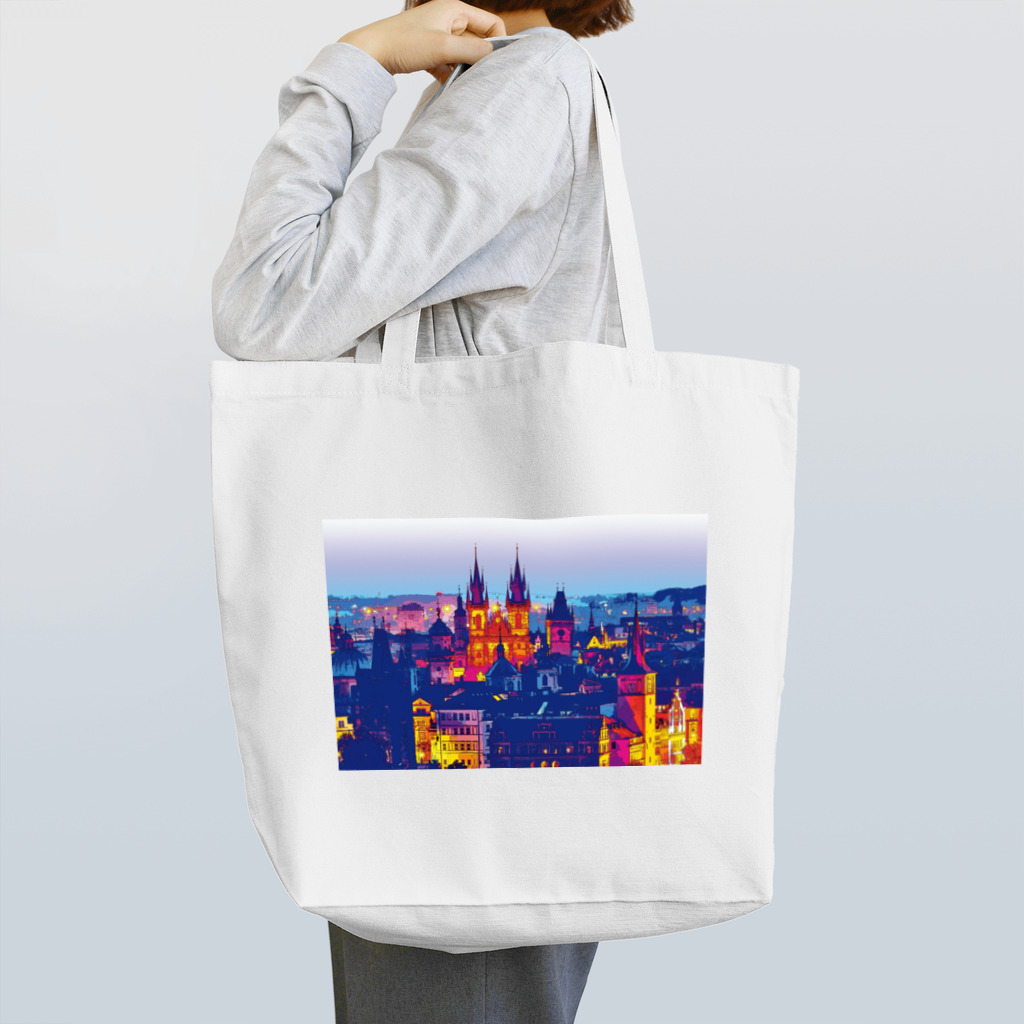 GALLERY misutawoのチェコ プラハの朝 Tote Bag