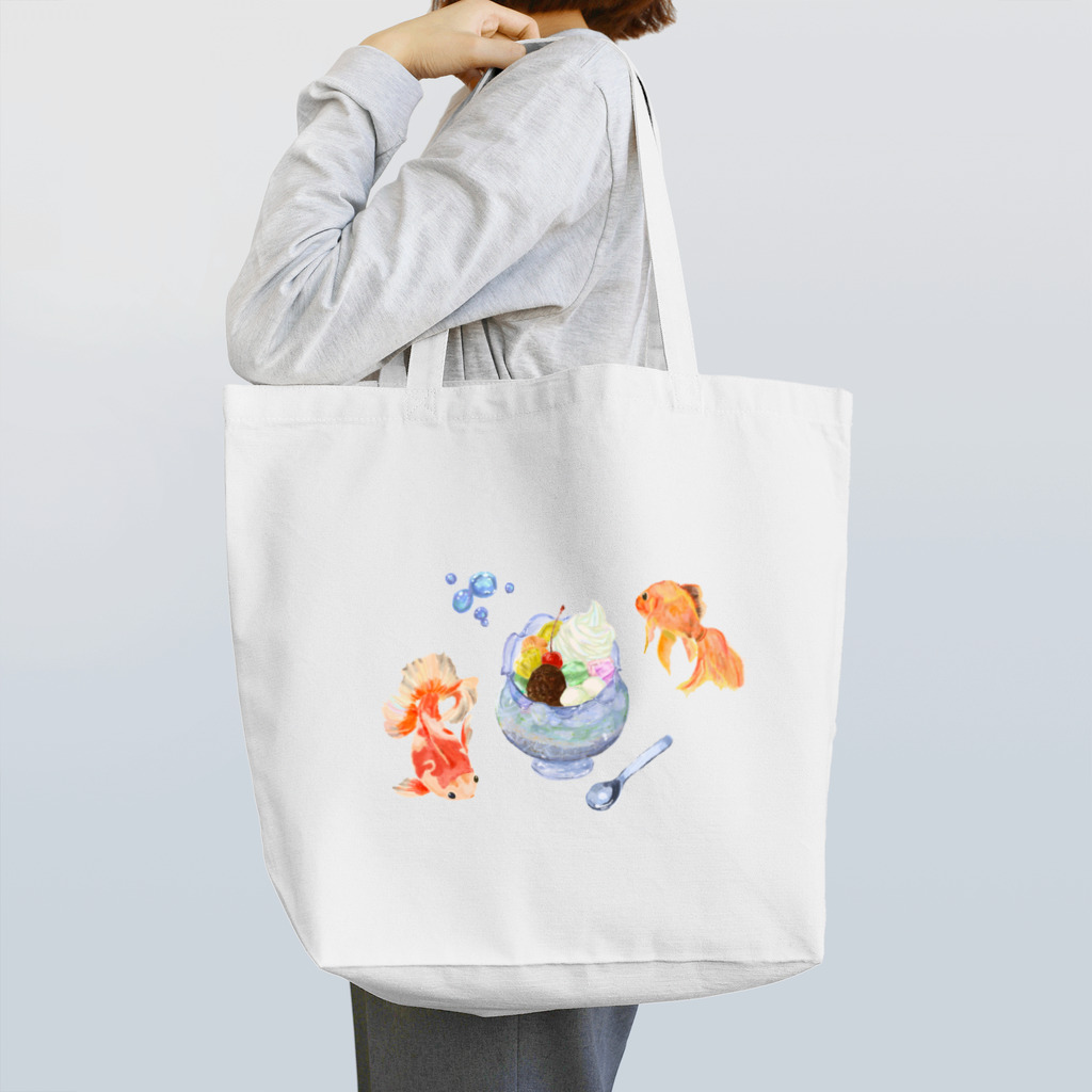 creative777の金魚とあんみつ Tote Bag