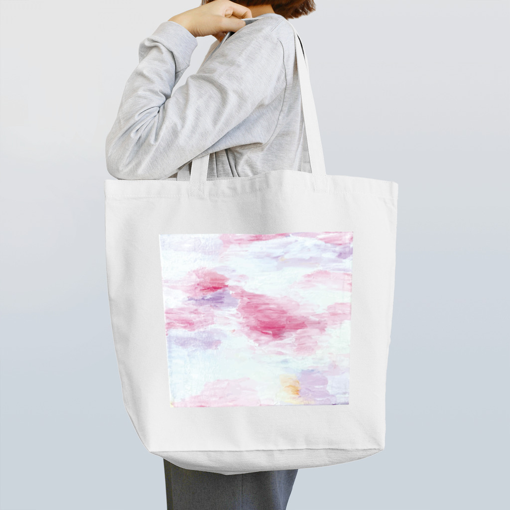 Akya_Artworksのあわぐも Tote Bag