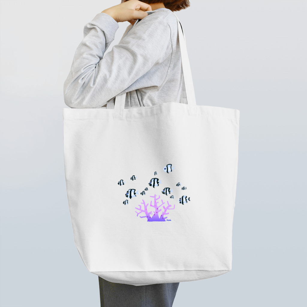 栗坊屋のいろいろリュウキュウスズメダイ Tote Bag