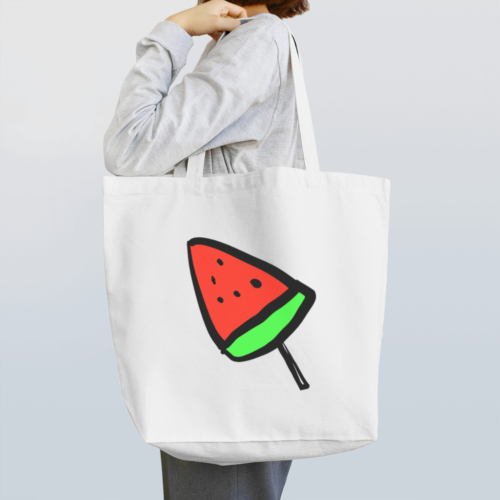 ーー◀のすいかに棒が生えたやつ Tote Bag