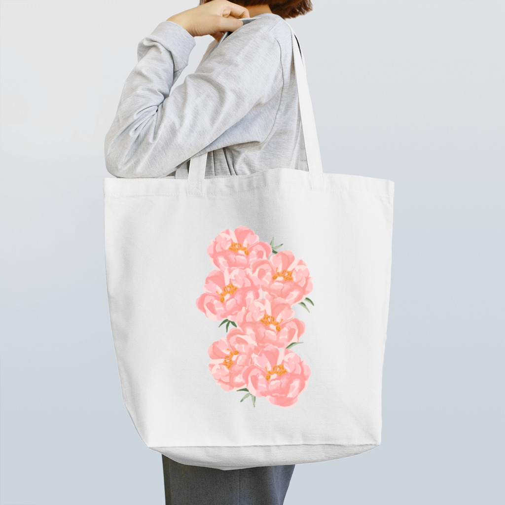 Katie（カチエ）のシャクヤクの花束 Tote Bag