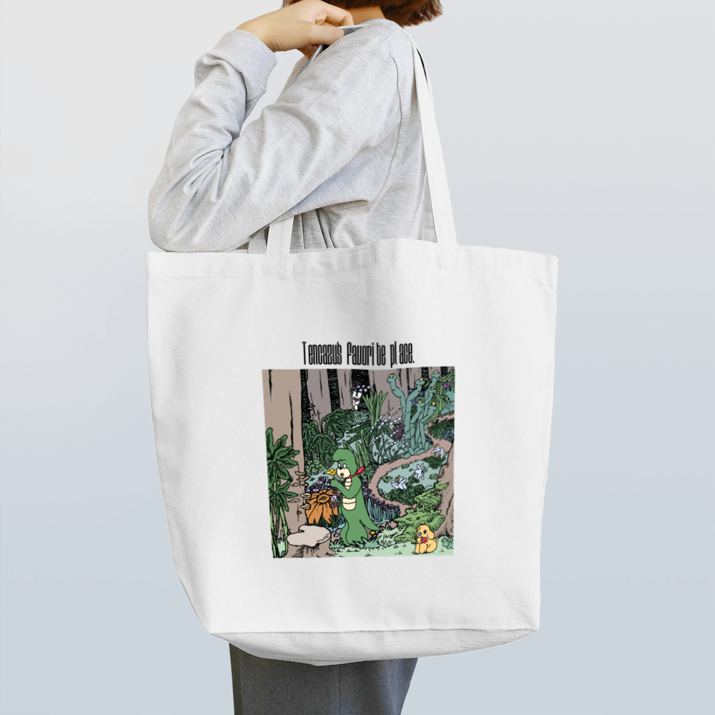 わにのテンカズーの雑貨屋さんのTencazu's Favorite Price/ カラー Tote Bag