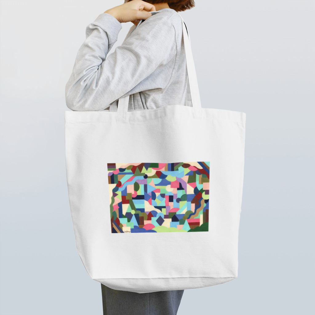 Berry Land storeの屋根に聴く Tote Bag