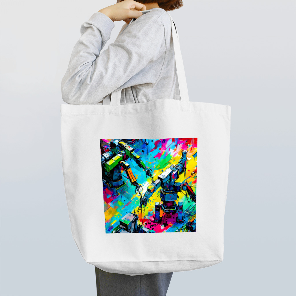 RoboStyleのロボットの美術館　#11 Tote Bag